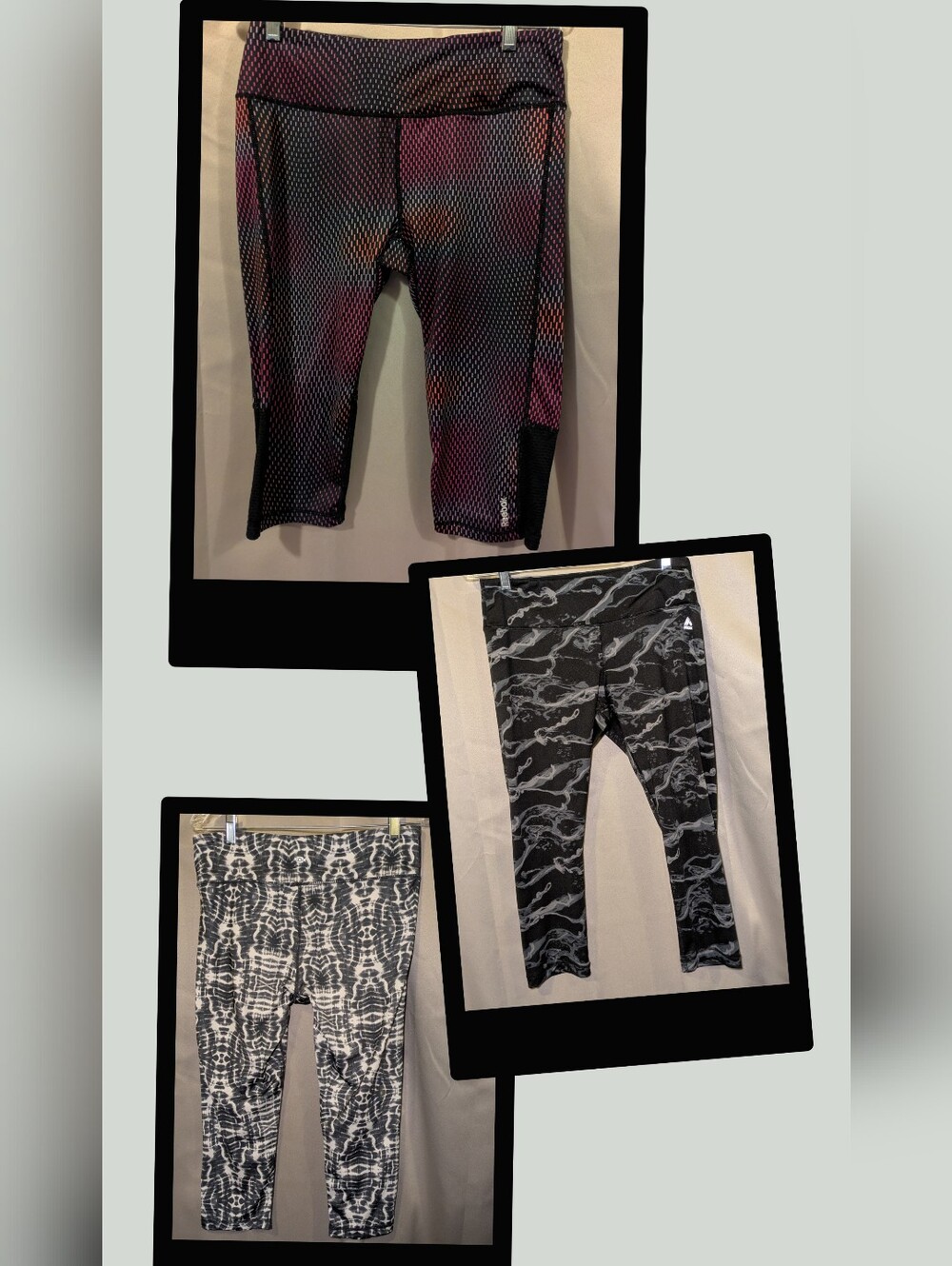 3 Pack Patterned Active Leggings- RBX, Reebok, Inner Spirit